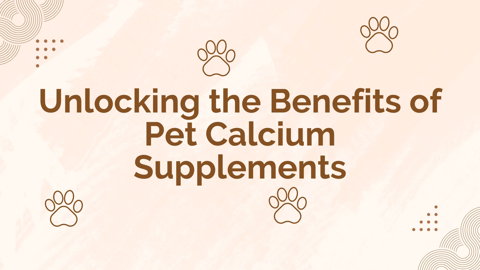 Unlocking the Benefits of Pet Cal Supplement